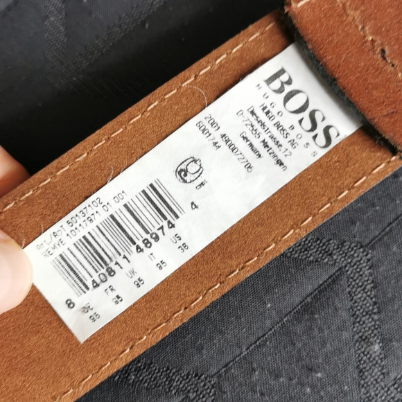 Hugo boss orange line belt for women, size 36 US, black color - Picture 3 of 4